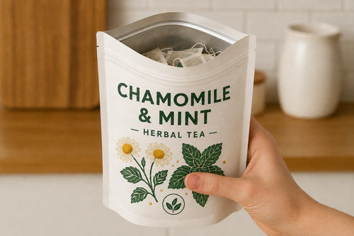 Overprinting involves printing directly onto the surface of a readily available off-the- shelf stock pouch, rather than onto packaging film before conversion. 