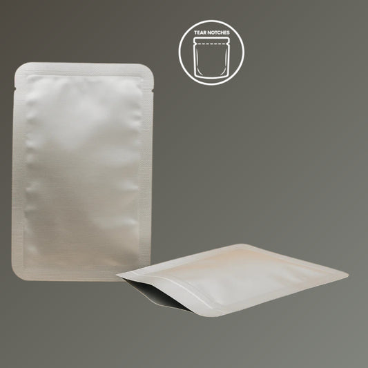 Aluminium Sachet Open Bottom 3 Side Seal