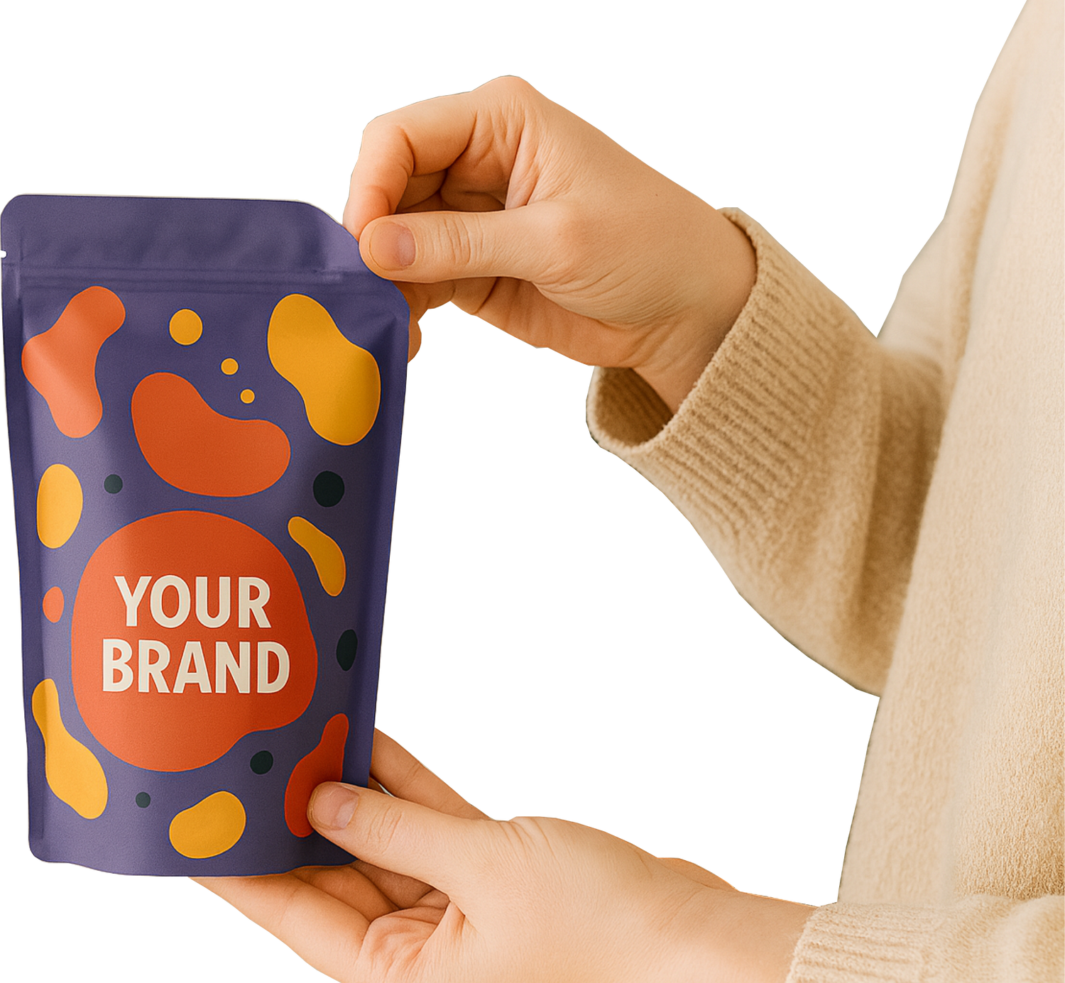 Digital printing is one of the most popular printing methods for flexible pouches.