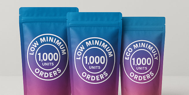 Perfect for startups and small businesses print from just 1,000 units.