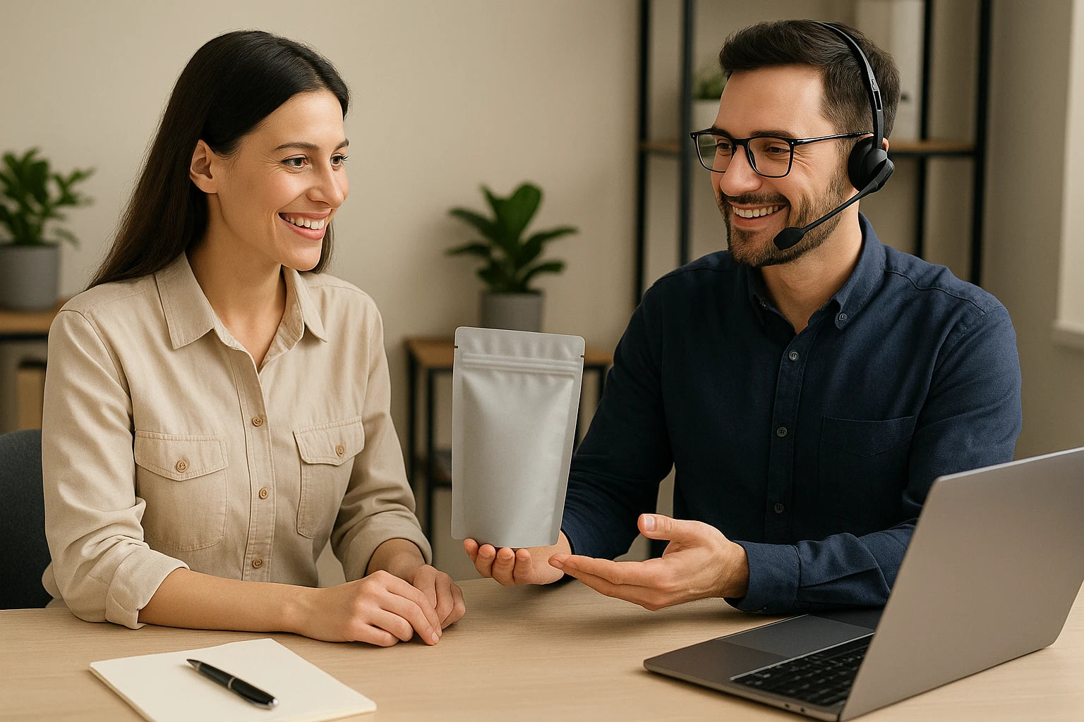 Expert support from pouch specialists; guiding you from design to delivery with personalised service every step of the way.