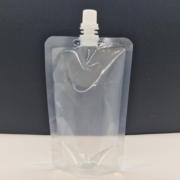 Spout pouch with cap used for liquid packaging