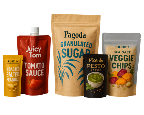 Menu Pouch Resealable Food Pouches, Packaging & Bags | Polypouch